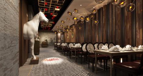 印象餐廳，靈感來自于自然。